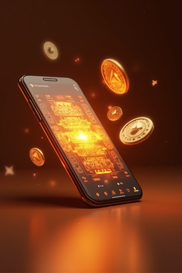 Spin Bet casino app on a phone